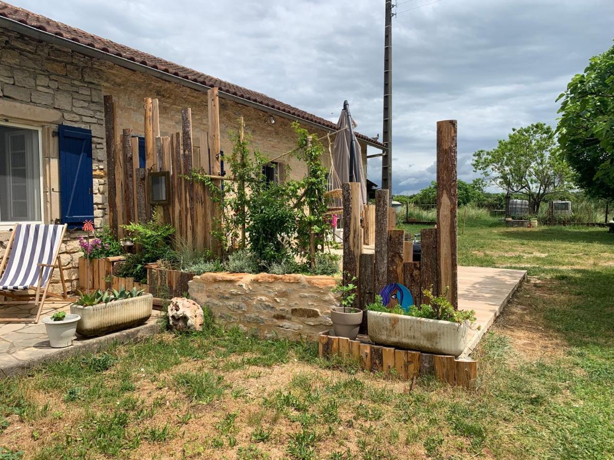 Gite La Longere Bleue Caylus Kültér fotó